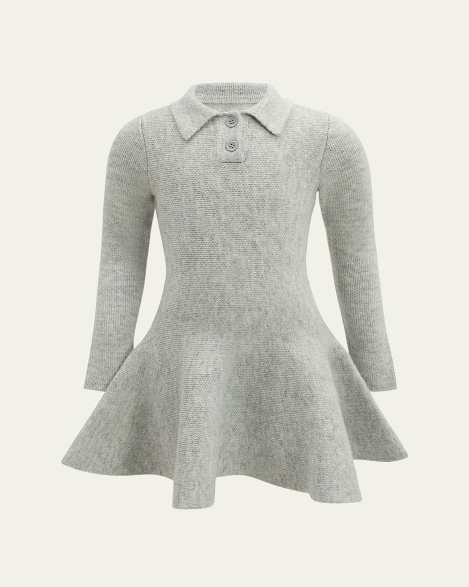 Girl's Lexter Mini Knit Dress, Size 4-1